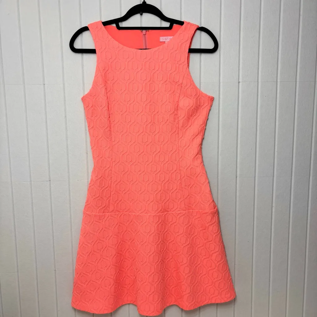 Lilly Pulitzer Womens Pink Drop Waist Kent Sleeveless Dress Size S‎ - Image 2