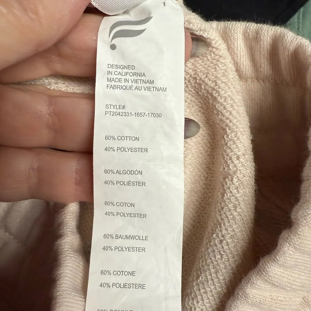 Fabletics Cream Joggers with Elastic Waistband - Image 5