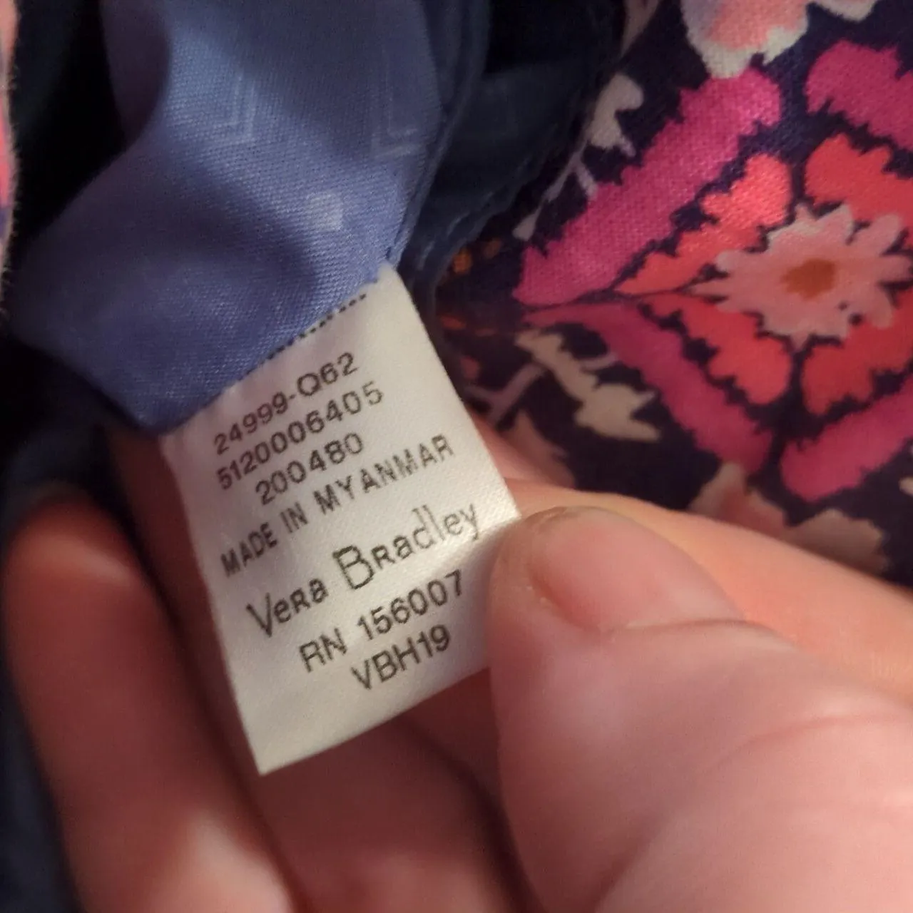 Very Bradley Floral Fashion Mini Backpack - Image 9