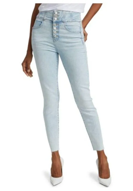 Veronica Beard Katherine Corset Extra High Rise Skinny Jeans Size 27 NEW - Image 2