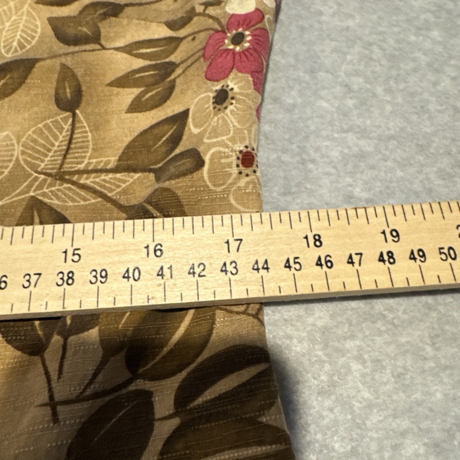 Vintage Tommy Bahama Resort Wear Cruise Dress Womens 10 Brown Floral Silk Lined - Image 10