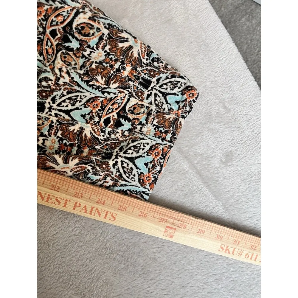 Anthropologie Corduroy Barrel Pants Size 2 Boho Funky Unique Pattern Cargo - Image 7