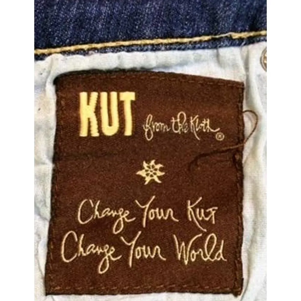 KUT FROM THE KLOTH Katy Boyfriend Denim Blue Jeans ~ Women's Size 6 - Image 4