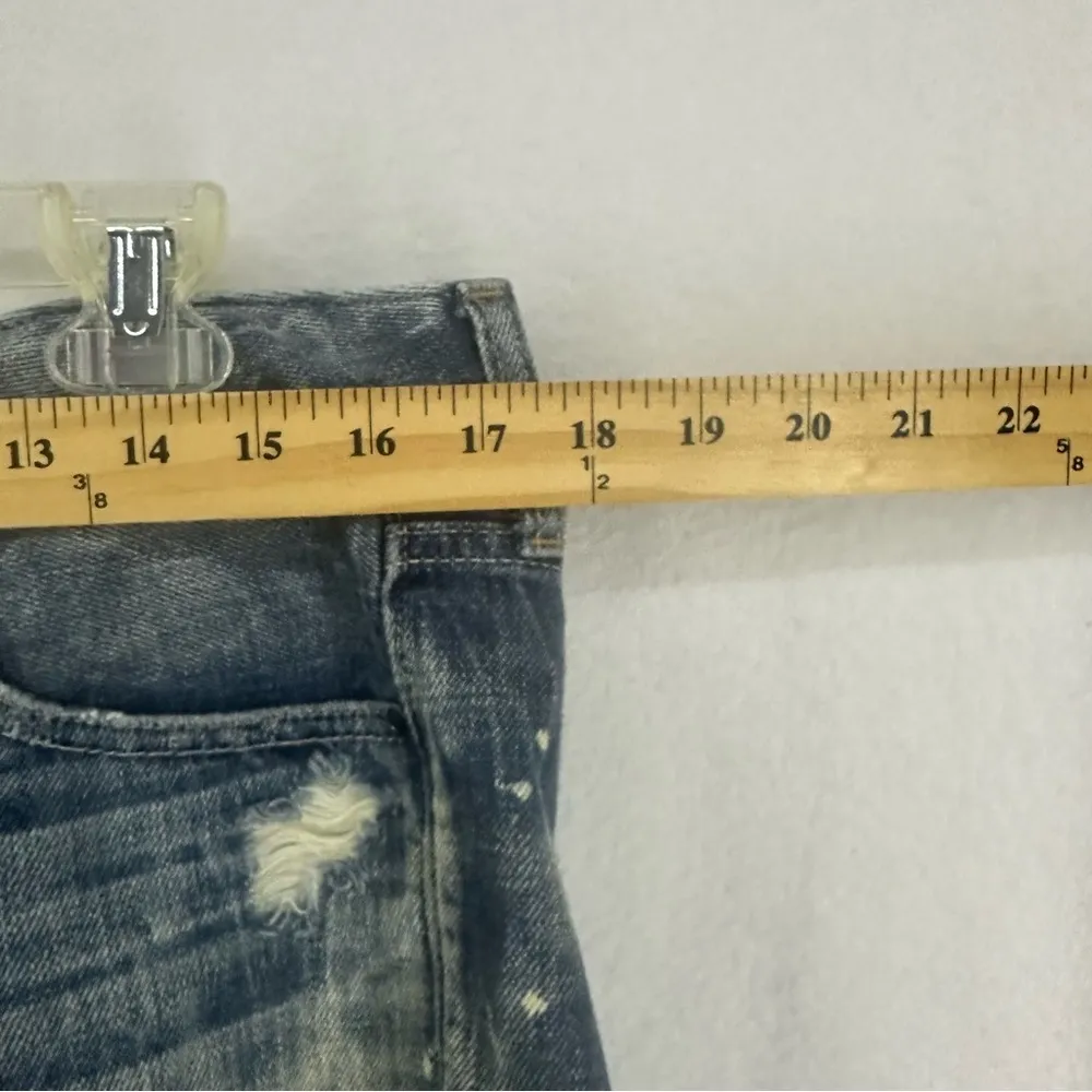 Abercrombie & Fitch Distressed Jean Shorts Womens 29 Blue - Image 4