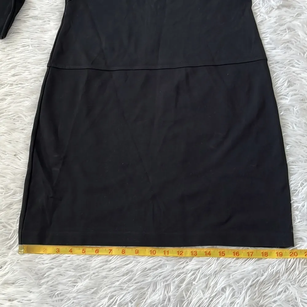 BROOKS BROTHERS Shift Mini dress in black size 4 - Image 7
