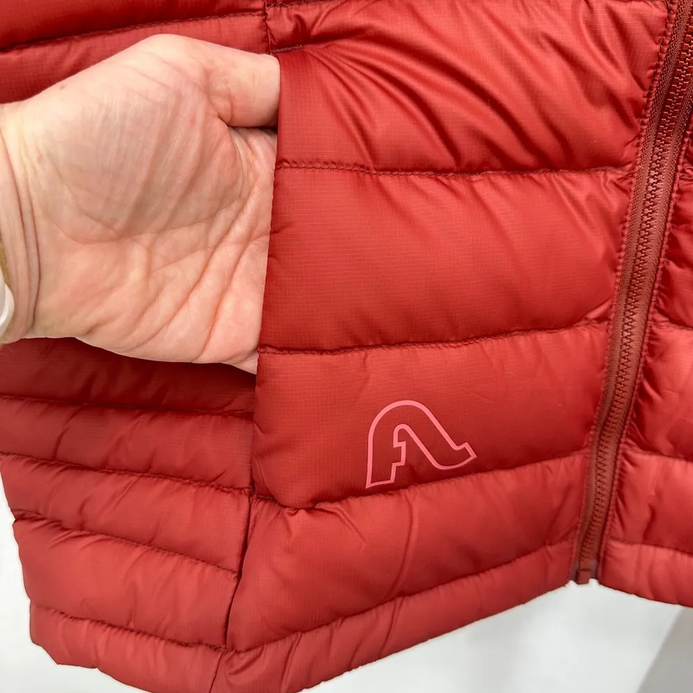 Flylow Betty Down Jacket‎ Women's Medium Redwood Skiing Mountains Outdoors Red - Image 7
