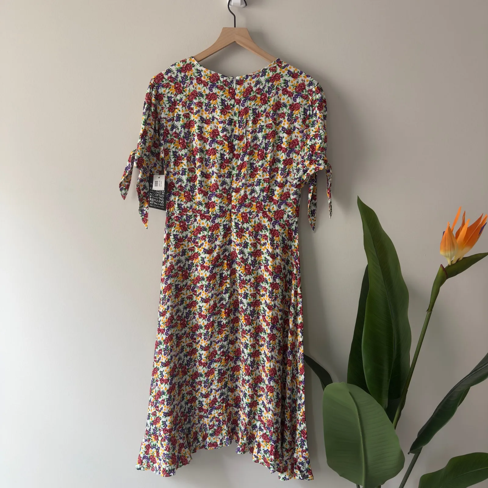 Faithfull the Brand Emilia Midi Dress in Lumina Floral Print grandmacore ruffle - Image 5