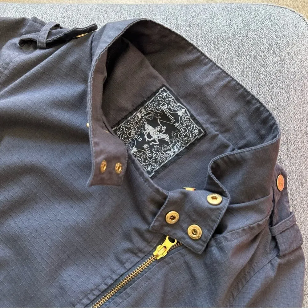 Beverly Hills Polo Club Zip Up Lightweight Trench Coat - Image 5