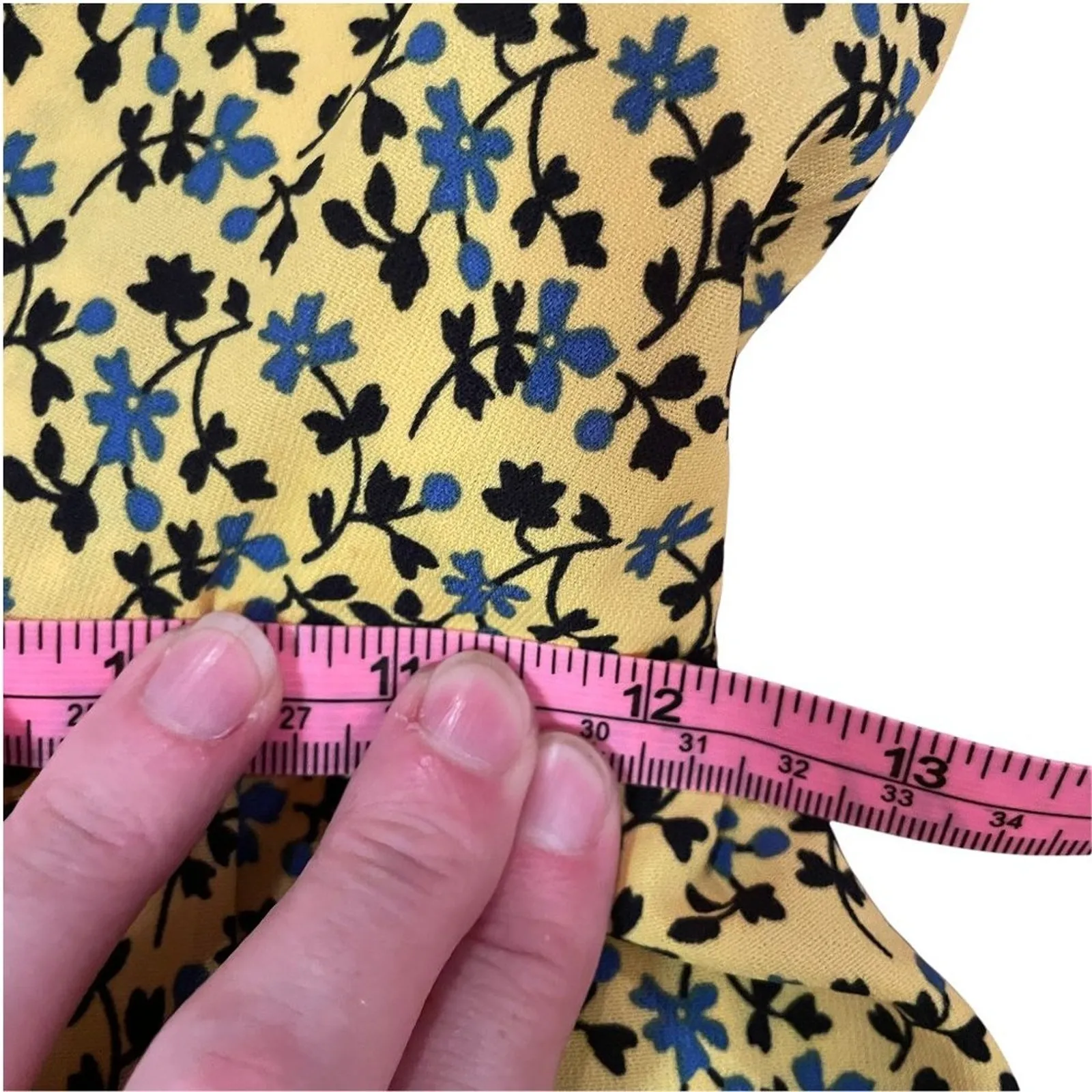 NEW Cameo Collective Yellow Floral Mini Dress - Image 10