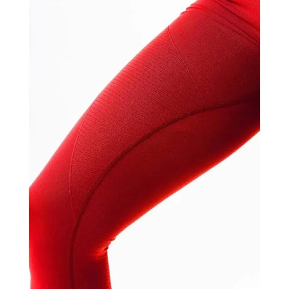 Alphalete OG Revival Formula Red Women’s XS Compression Workout Active Leggings - Image 12
