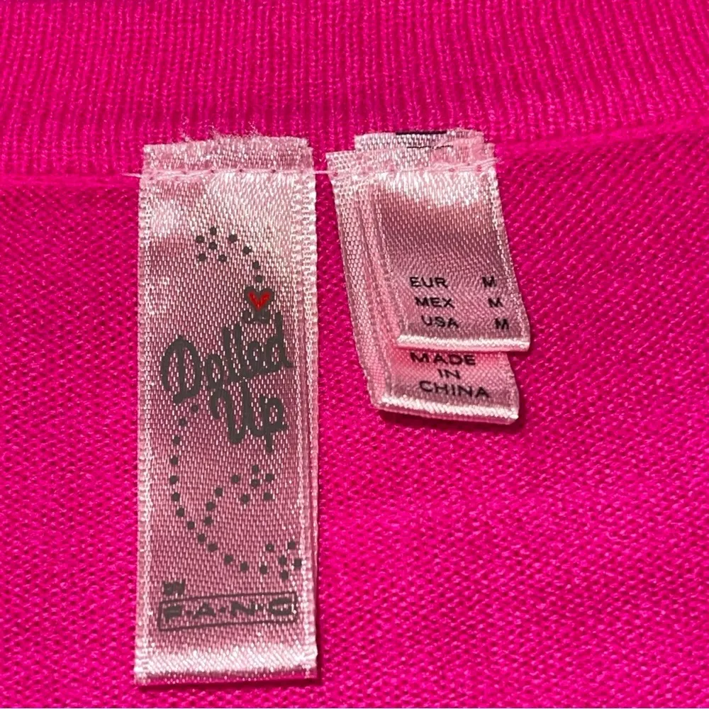 Dolled Up by Fang Cardigan Pink Size M - Image 6
