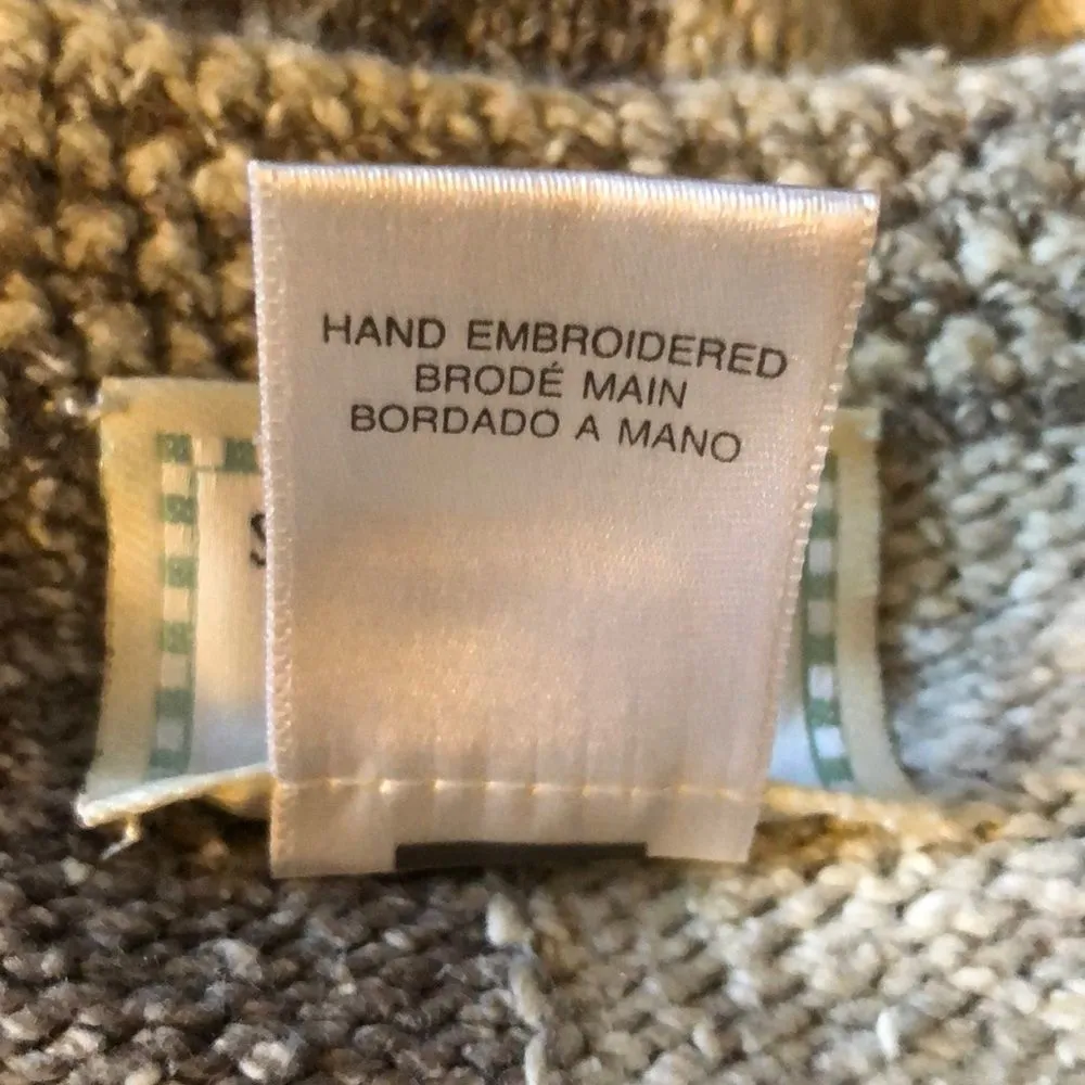 Susan Bristol Vintage Floral Sweater NWT PP - Image 15