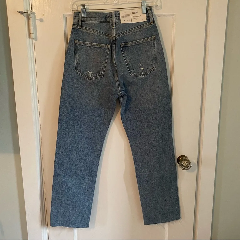 AGOLDE High Rise 90’s Pinch Waist Straight (in RULE) - Image 10