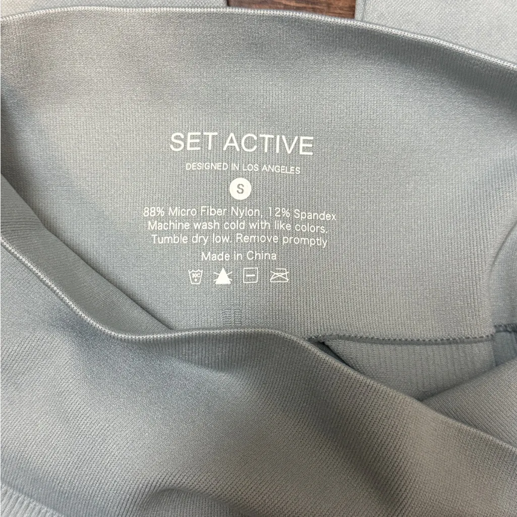 SET Active Light Blue Leggings - Image 3