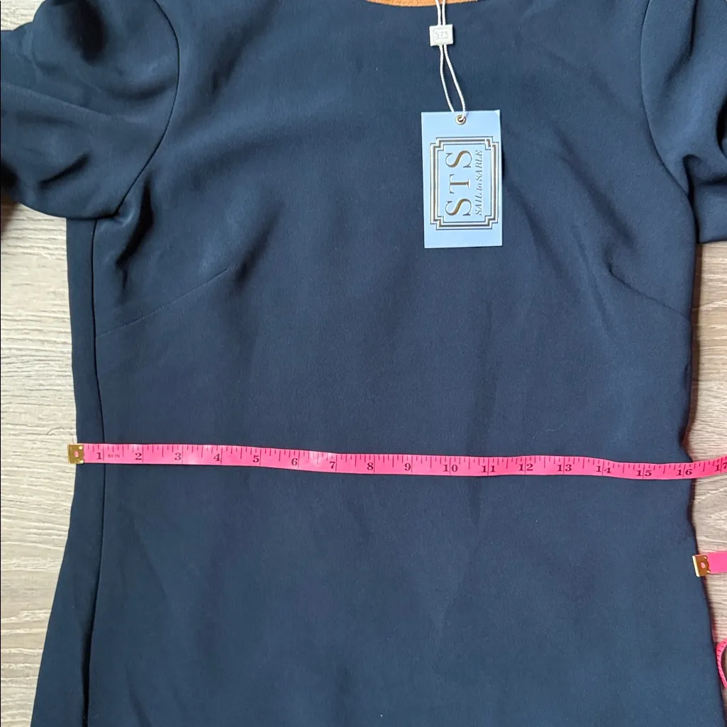 NEW Sail to Sable Tiered Ruffle Sleeve Shift Dress 0 - Image 11