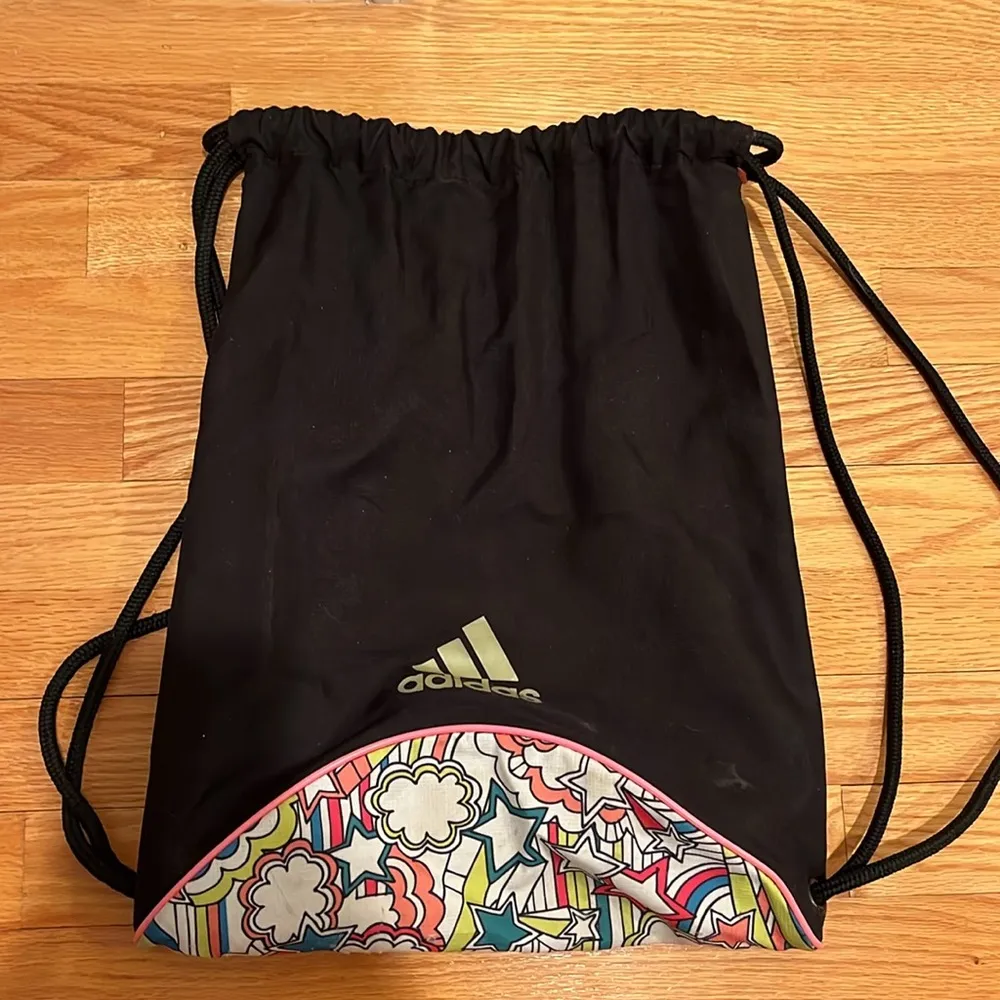 Adidas  Colorful Drawstring Bag - Image 2