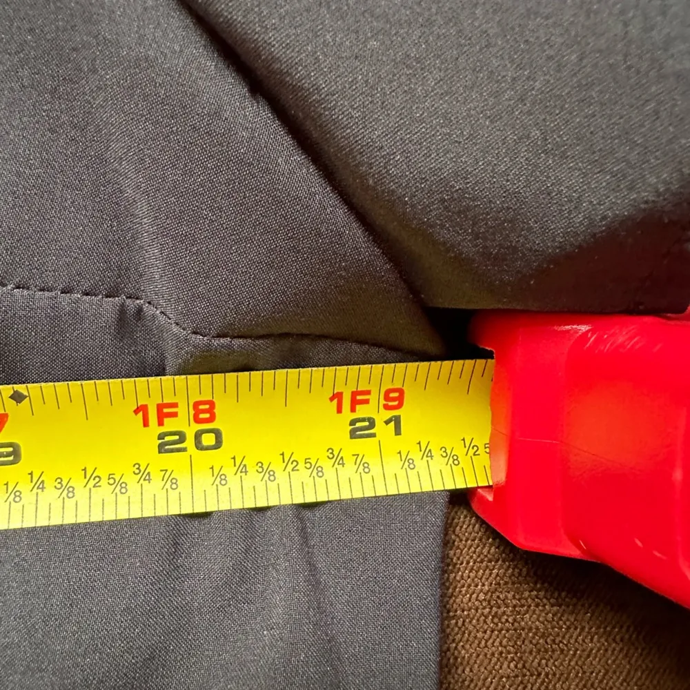 Ico Black Short Sleeves Satin Blouse 1 Big Stripe Middle Of Blouse SZ L Size L - Image 7