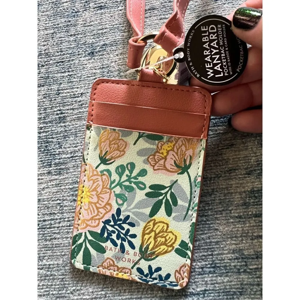 Bath and Body Works Pocketbac ID Card Holder Lanyard - Image 3