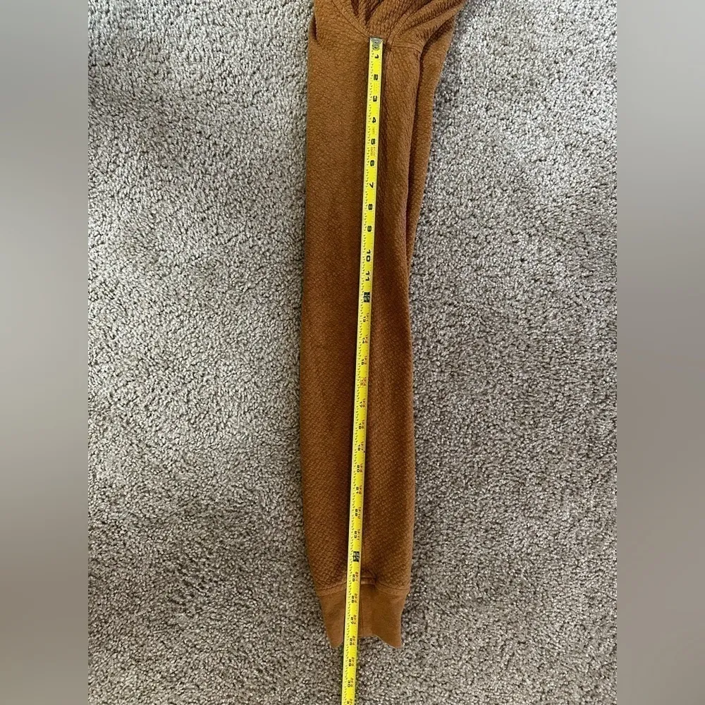 Lululemon  Warm Down Jogger Bubble Dot Cotton Blend Brown - Image 10