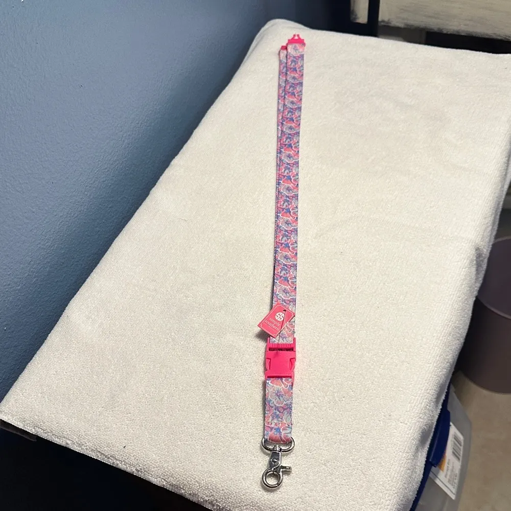 Simply Southern Pink and Blue Lanyard - Image 4