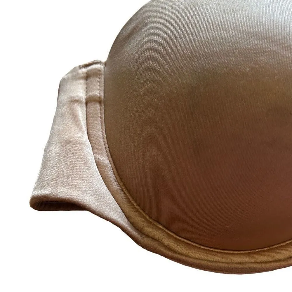 Victoria's Secret Strapless Bra Beige Nylon‎ Blend - Image 8