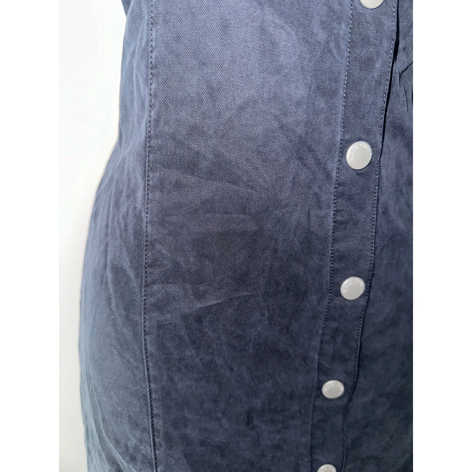 Vince Camuto Women's Dress‎ Size S Sleeveless Button Front Casual Mini - Image 3