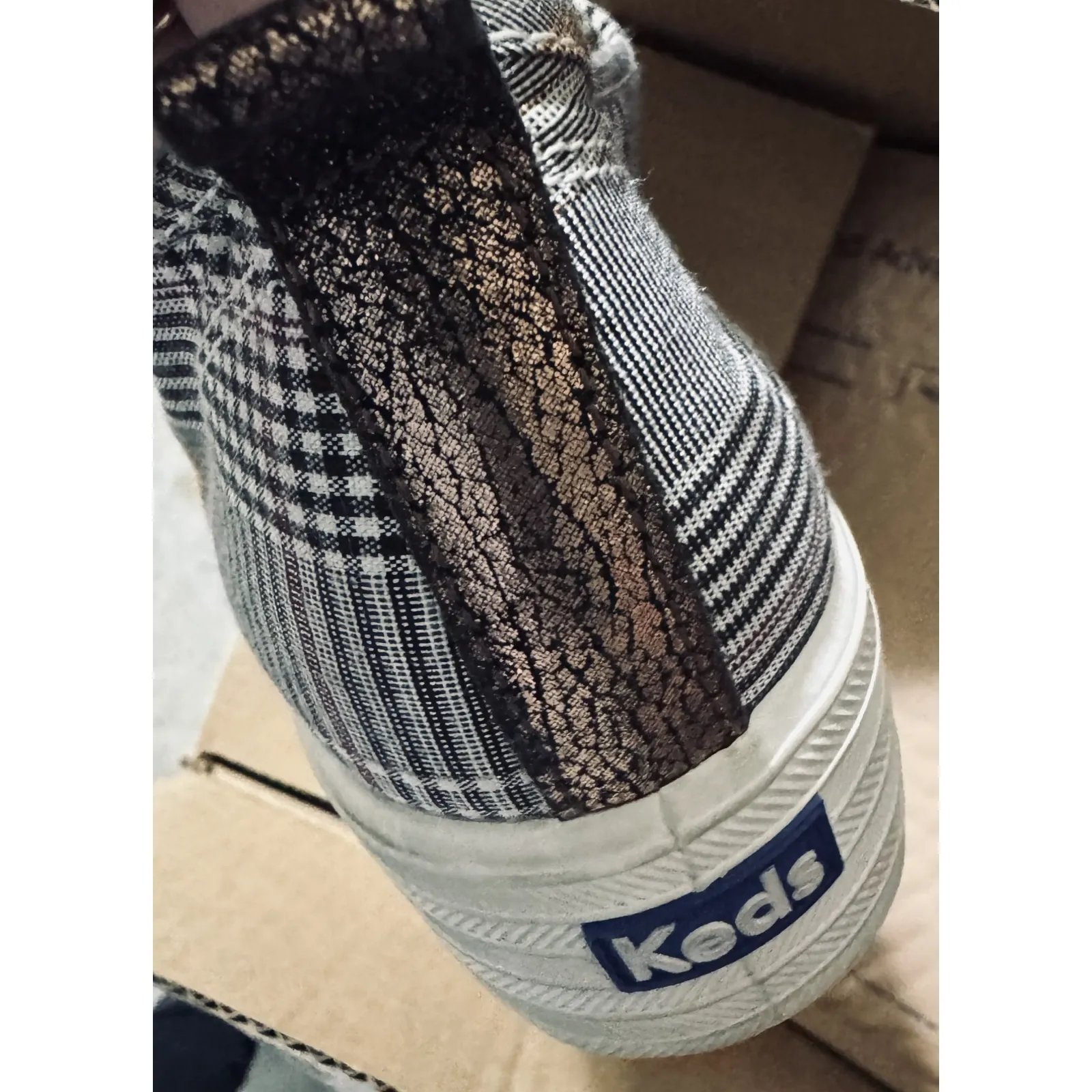 Keds Triple Up Plaid Platform Sneakers Womens sz 9.5 tennis shoes casual - Image 7