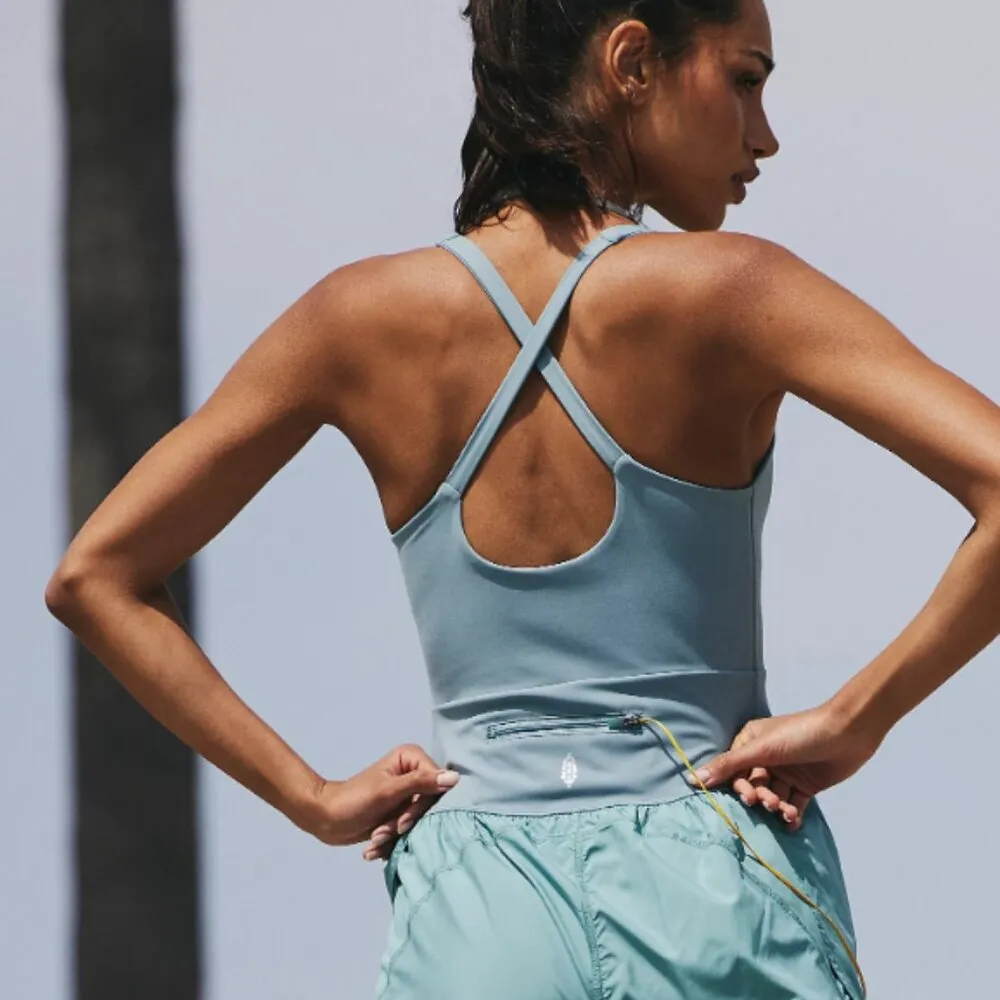 Free People Righteous Runsie NWOT Small Eucalyptus - Image 2