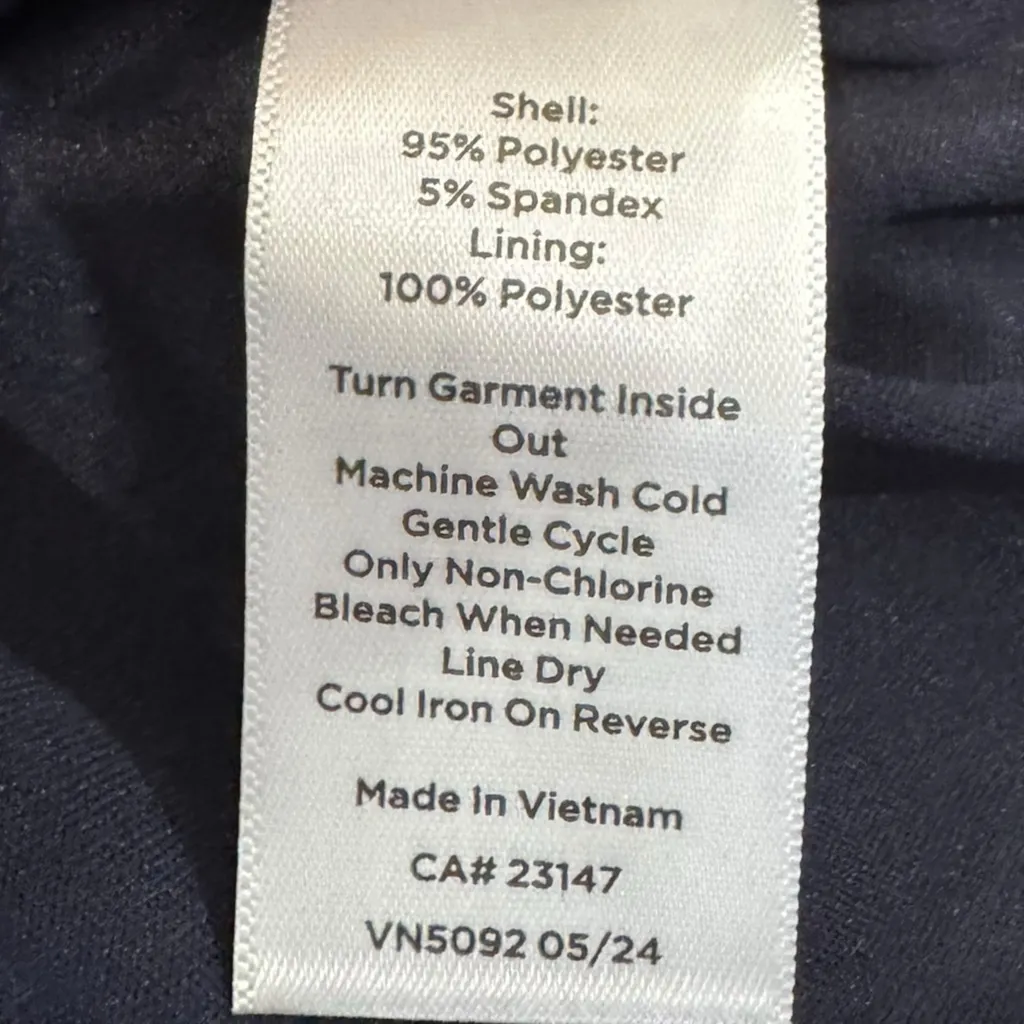 Talbots Allover Midnight Blue Sequin Top NEW Size XL Holiday cocktail party - Image 12