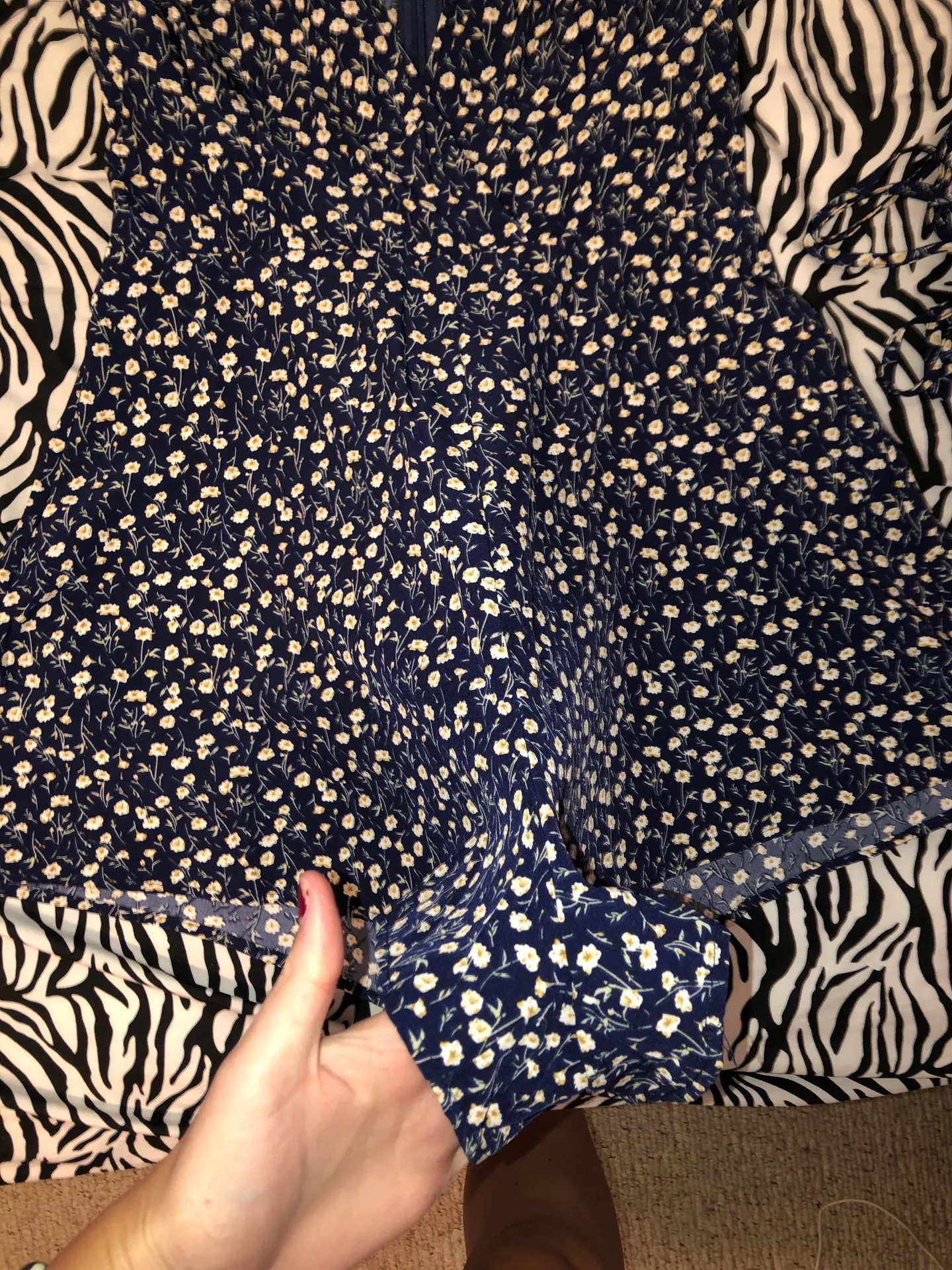 SheIn Flower Romper - Image 2