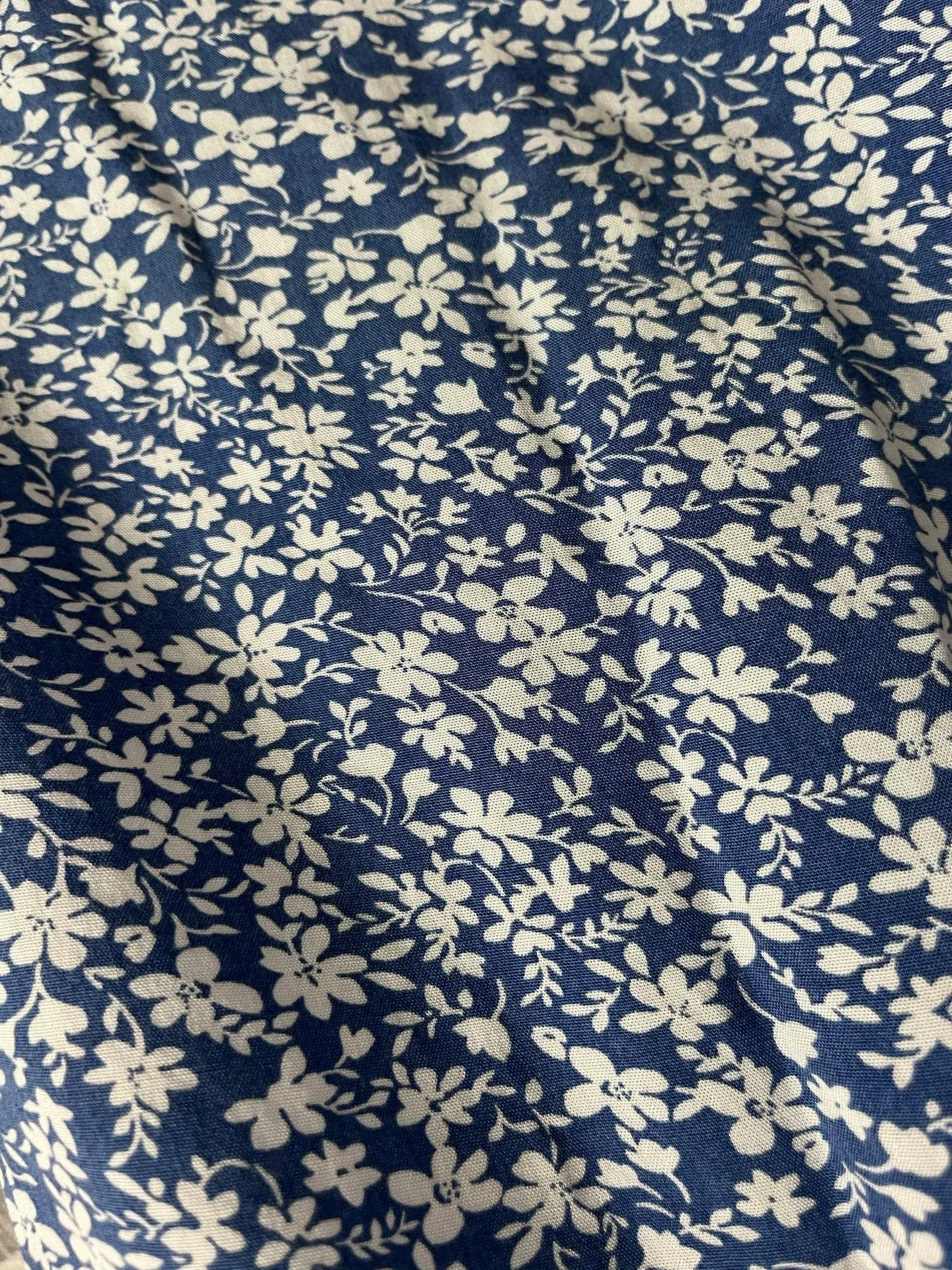Blue Floral Dress - Image 2