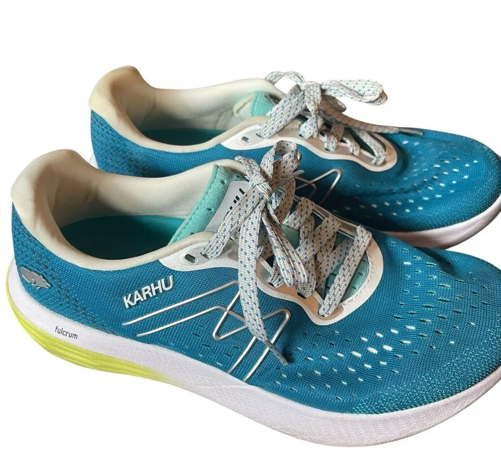 Karhu Women's Crystal Teal Bluebird Ikoni 2.0 Sneakers Blue Size 8.5 - Image 5
