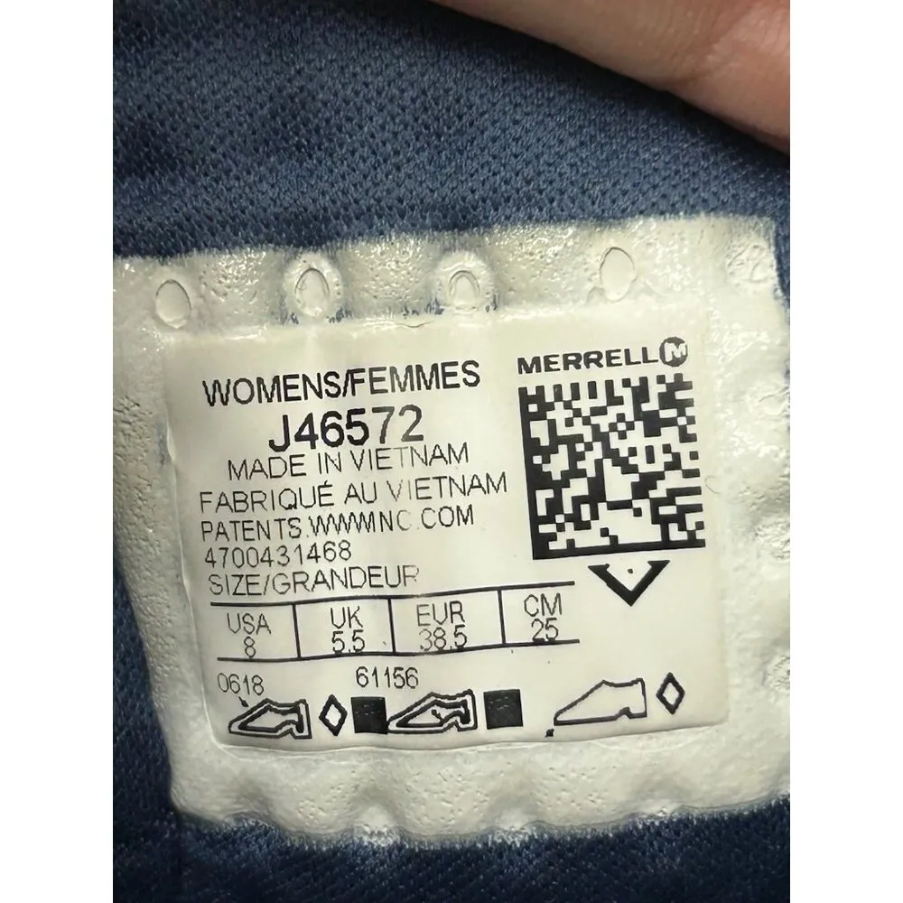 Merrell Hiking Shoes Sneakers Women’s 8 Siren Hex Q2 E-Mesh Outdoor Trail Blue - Image 8