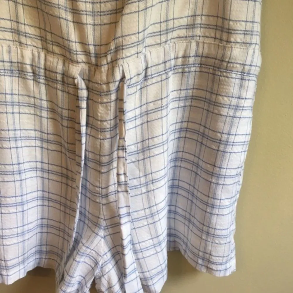 Minkpink medium blue and white romper - Image 4