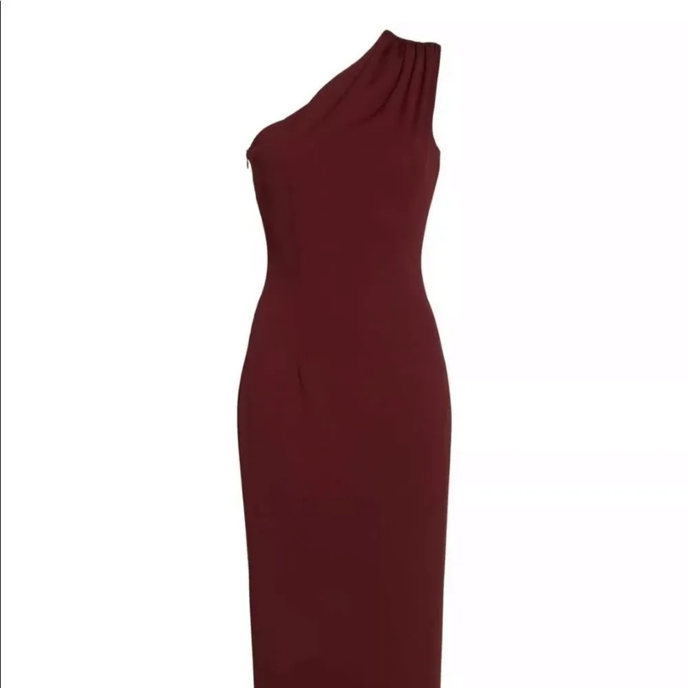 Katie May Angelina Crepe Column Bordeaux - Image 4
