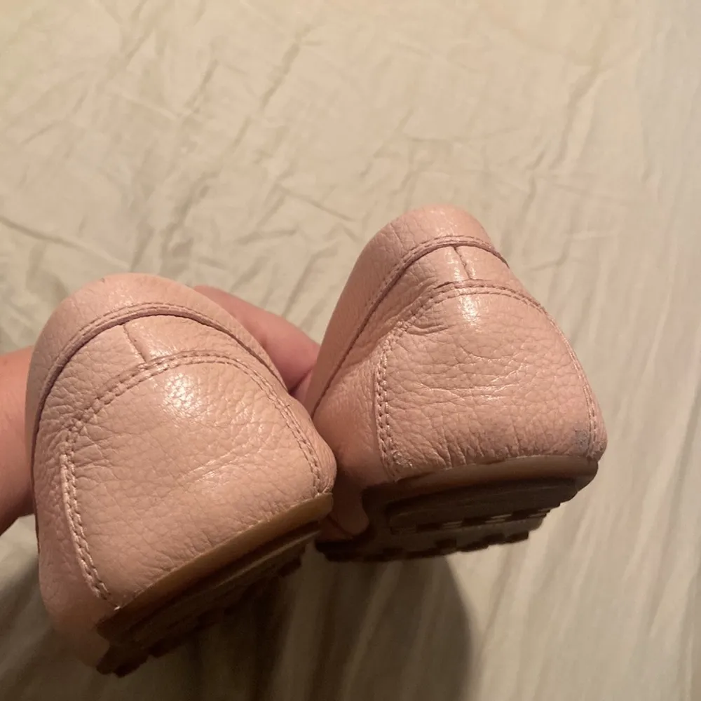 MICHAEL Michael Kors Leather Hamilton Loafers Pink Size 7 - Image 4