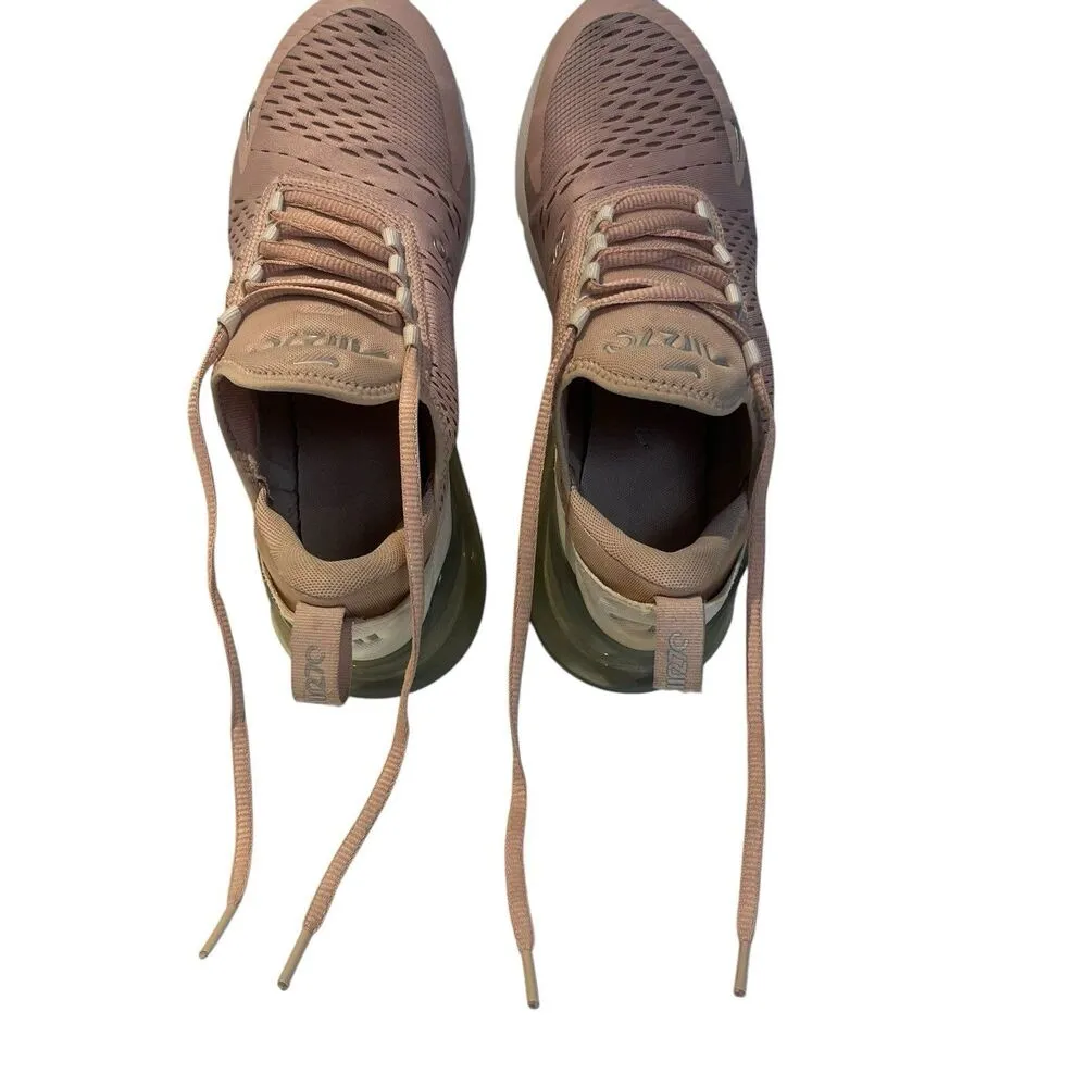 Nike Air Max 270 Pink Oxford/Metallic Silver/White DM8326-600 Women's Size 9 - Image 7