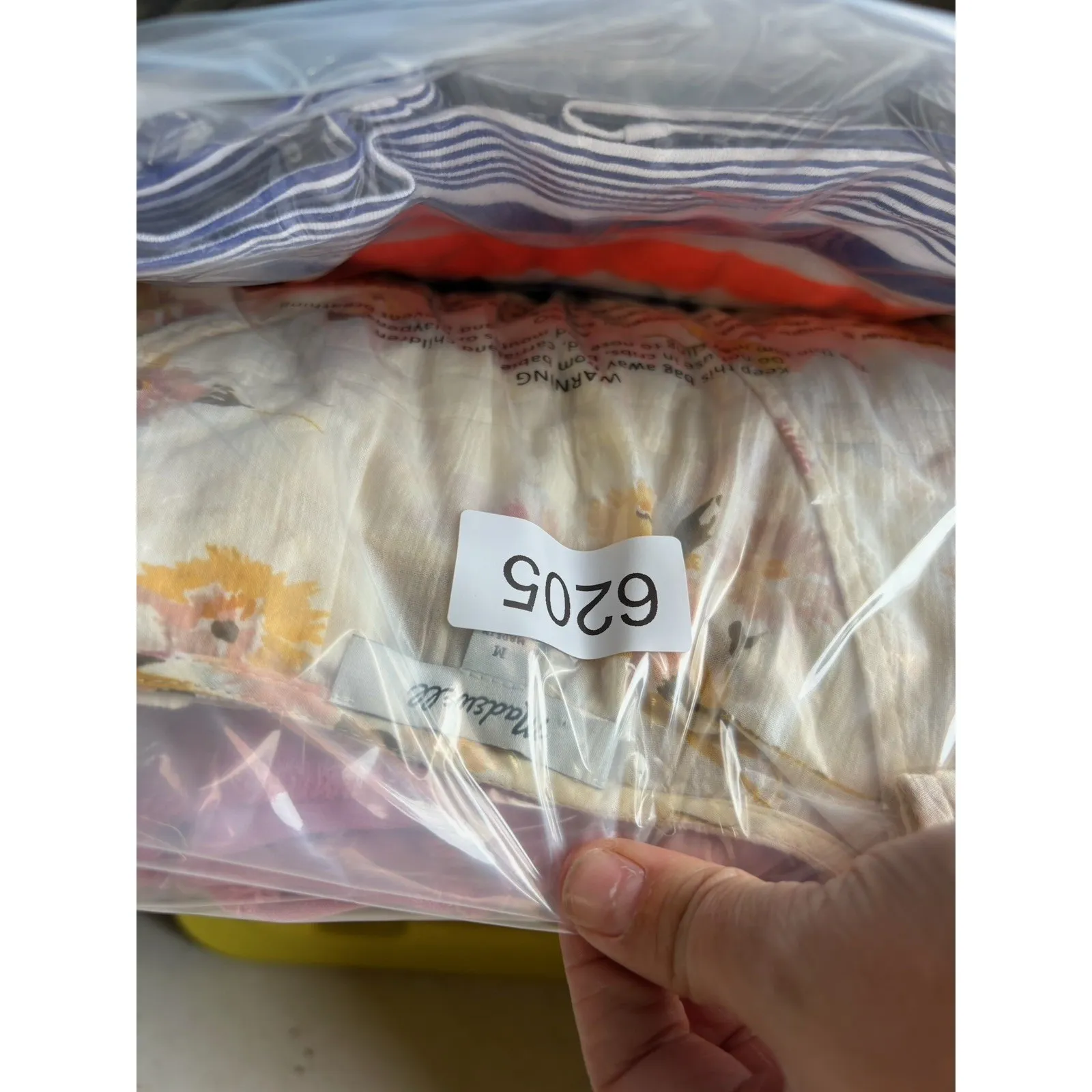 madewell courtyard carnation print ruffle top sheer Cotton - Image 9