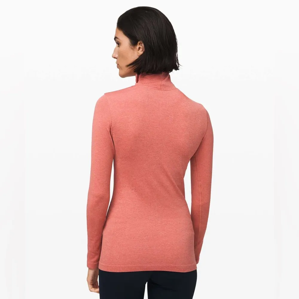 Lululemon Yin Vibes Turtleneck Copper Clay 8 - Image 2