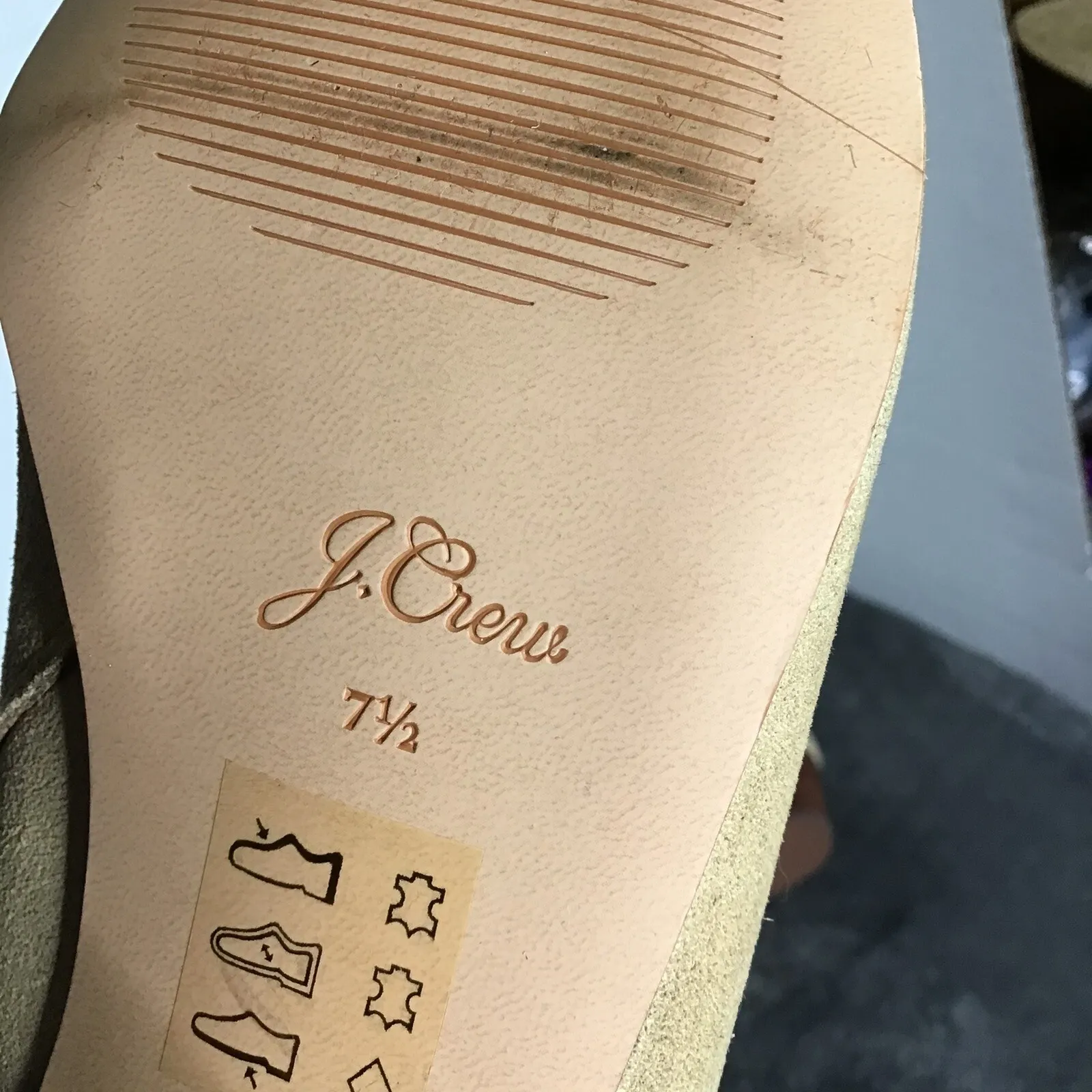 J Crew Ankle Pull On Boots Size 7.5 Open Sides Kaanas Beige Soft Comfortable Tan - Image 8