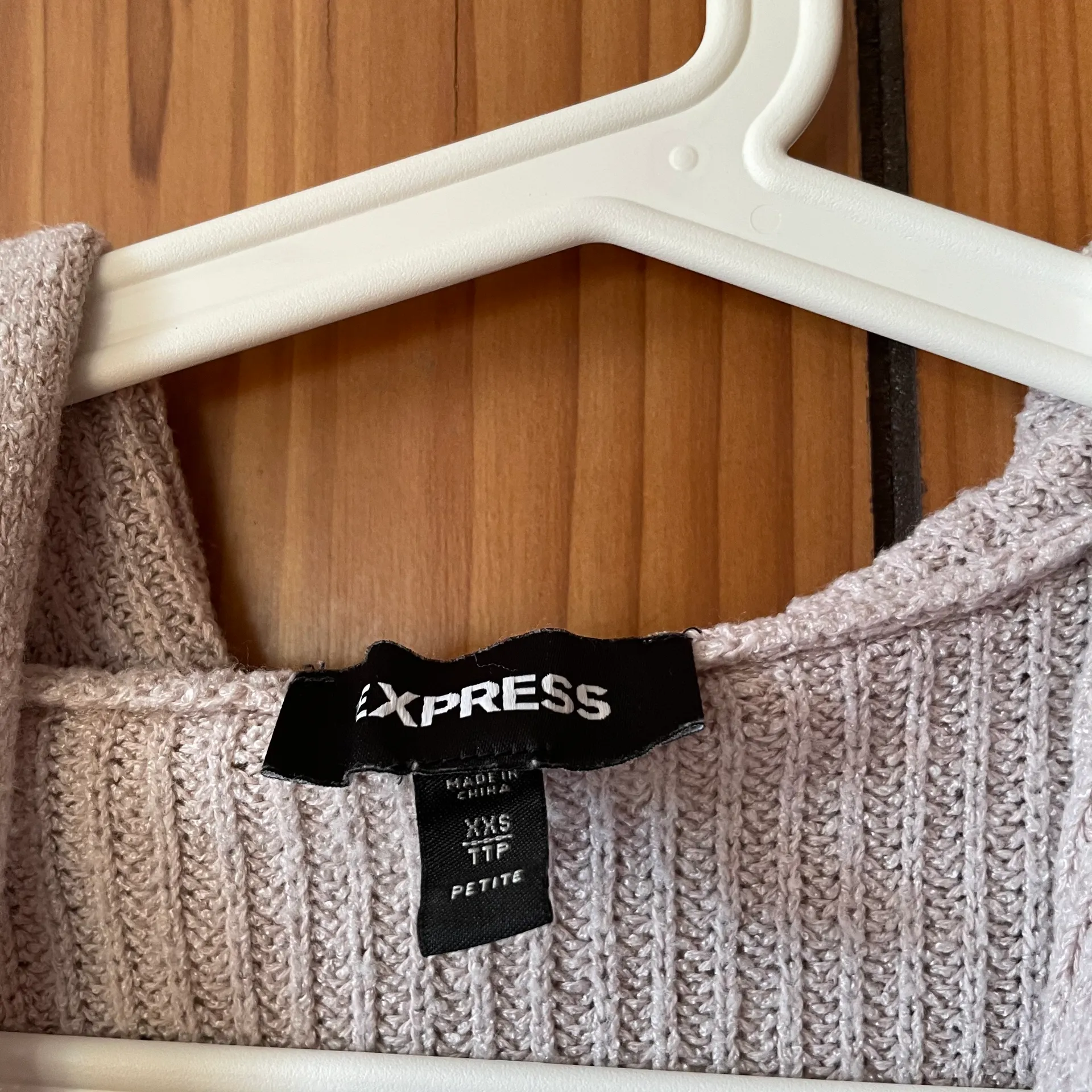 Light Baby Pink Lightweight Open Knit Hooded Long Cardigan Sweater - Image 3