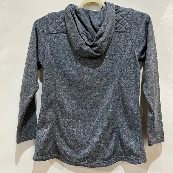 Columbia Sportwear‎ Women’s Long Sleeve Full Zip Grey Blue Sweatshirt Size XL - Image 4