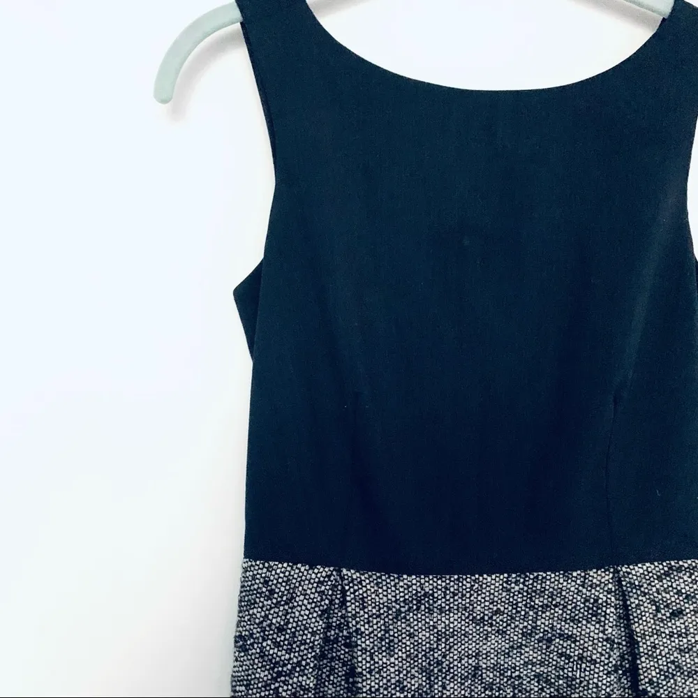 Gap Navy Blue Professional Sleeveless Wool Fall Winter Dress Size 0 - Image 3