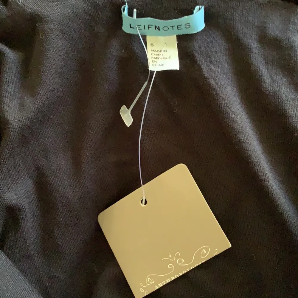 Anthropologie Leifnotes Divergent Black dress small S New NWT RARE HTF GORGEOUS - Image 8