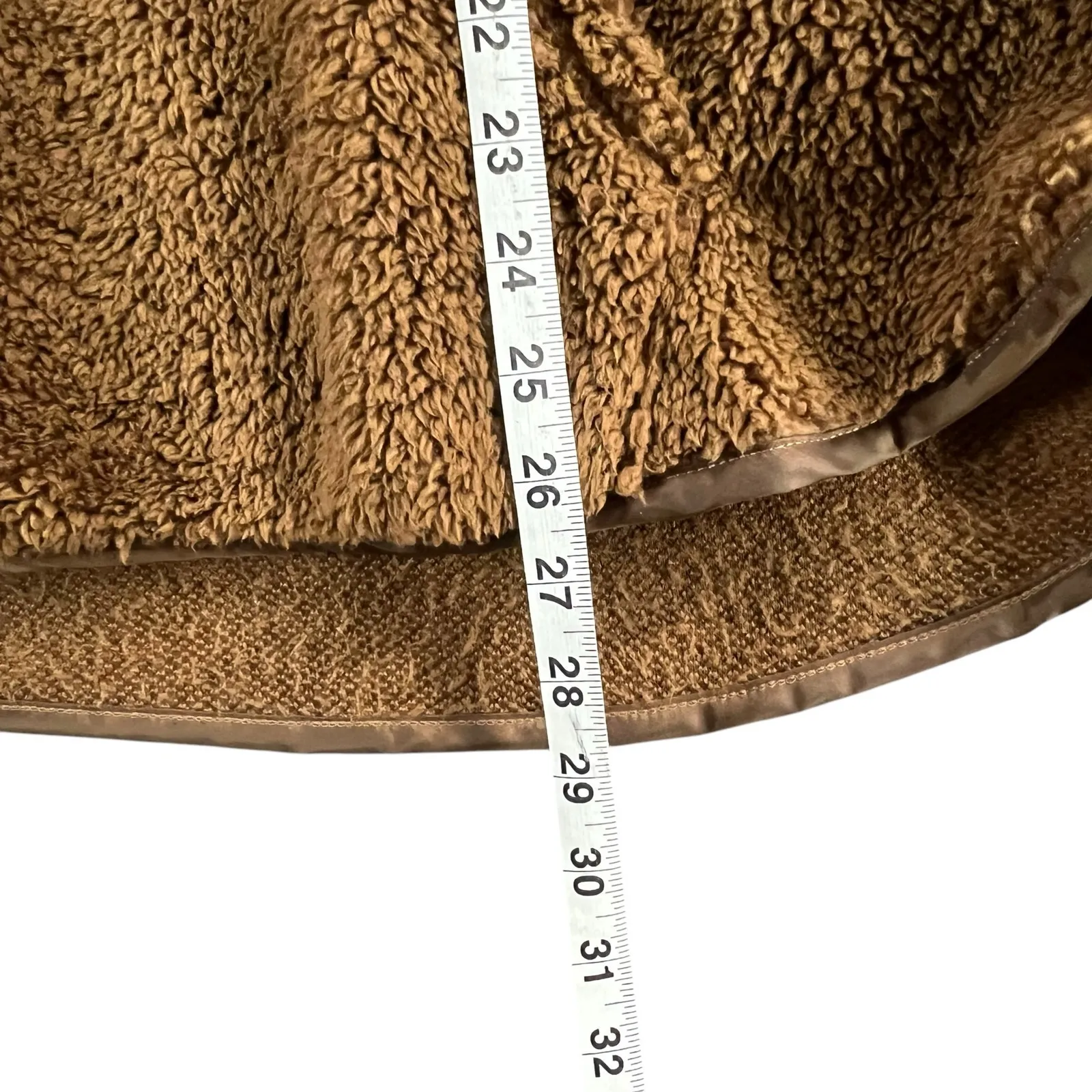 Natural Reflections 1/4 Zip Pullover Jacket Womens Large Teddy Fleece Gorpcore - Image 8