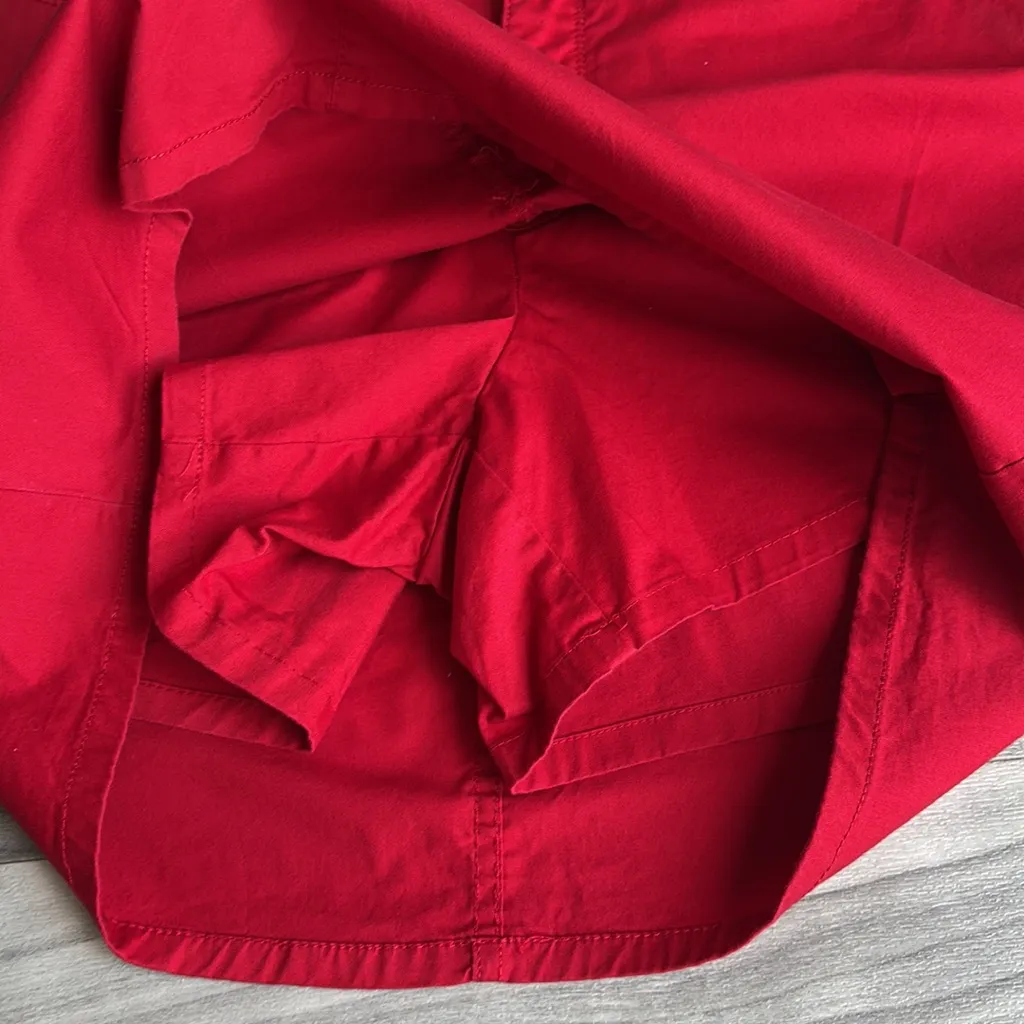 Croft & Barrow Red Mini Skirt short for Casual Wear - Image 7