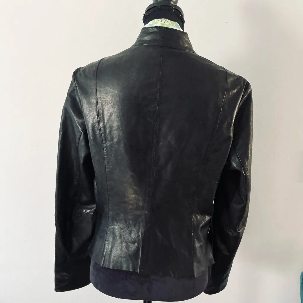 Stylish BOD&CHRISTENSEN leather jacket🔥🔥🔥 Black Size undefined - Image 5