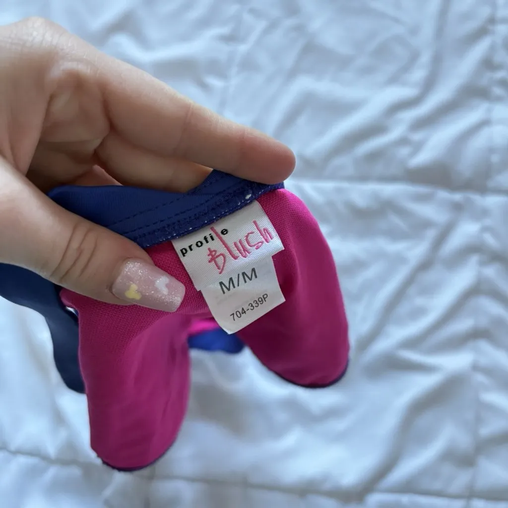 Profile By Blush Womens Size Medium Blue Swimsuit Bikini Bottom Beach Summer - Image 5