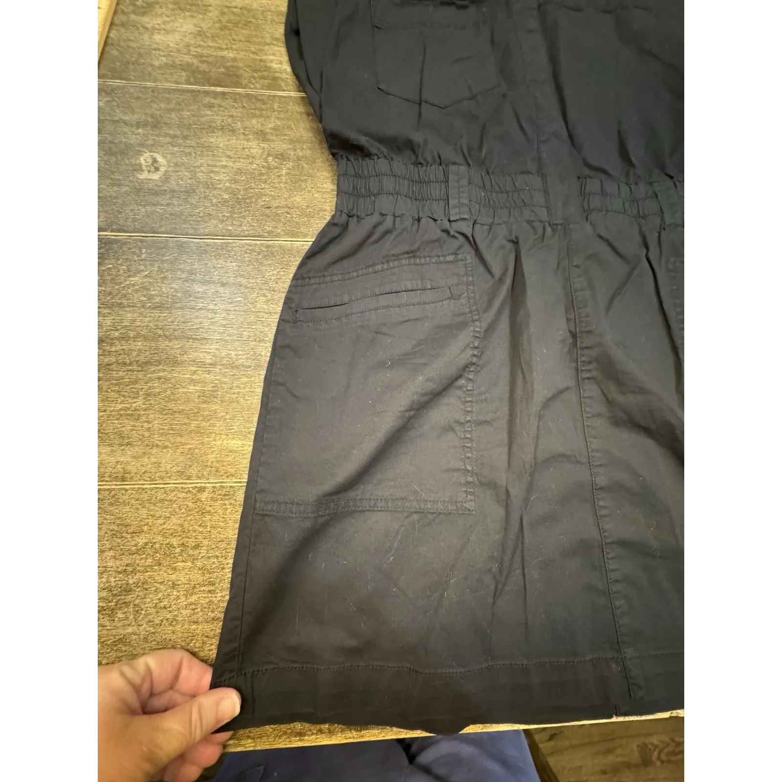 Pistola Rosie Mini Dress Fade To Black Size XL Utility Grunge - Image 5