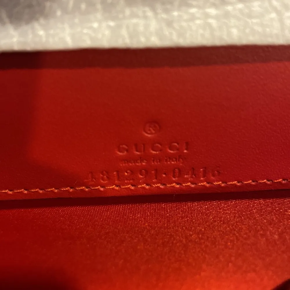 Gucci GG Supreme Monogram Mini Cherry Chain Bag - Image 11